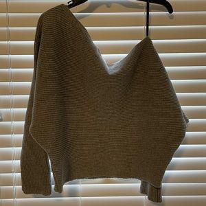 NWOT J.O.A Off the shoulder sweater